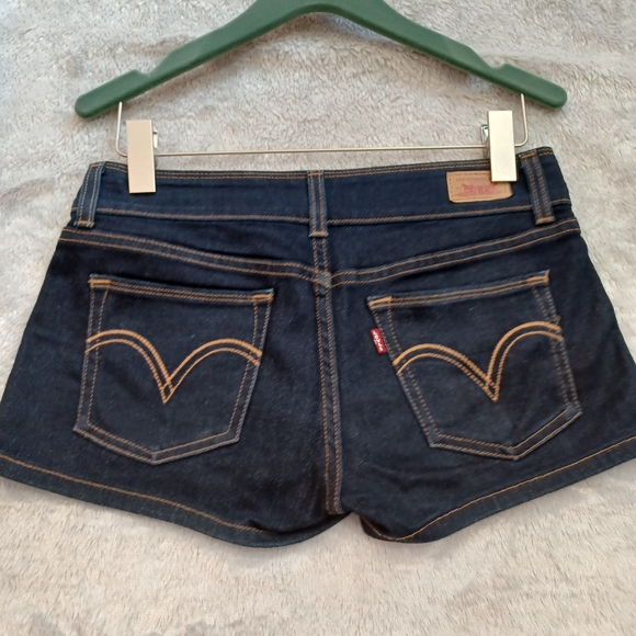 LEVIS JEAN SHORTS JUNIOR GENUINELY CRAFTED SIZE 5 - Picture 5 of 8